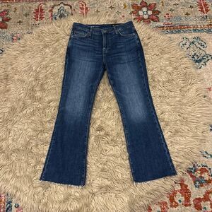 AG Adriano Goldschmied Farrah boot crop jeans size 28